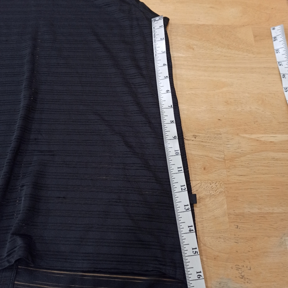 Lululemon Women's Meet Halfway Tank*Striped Black Size 8 - Picture 10 of 16